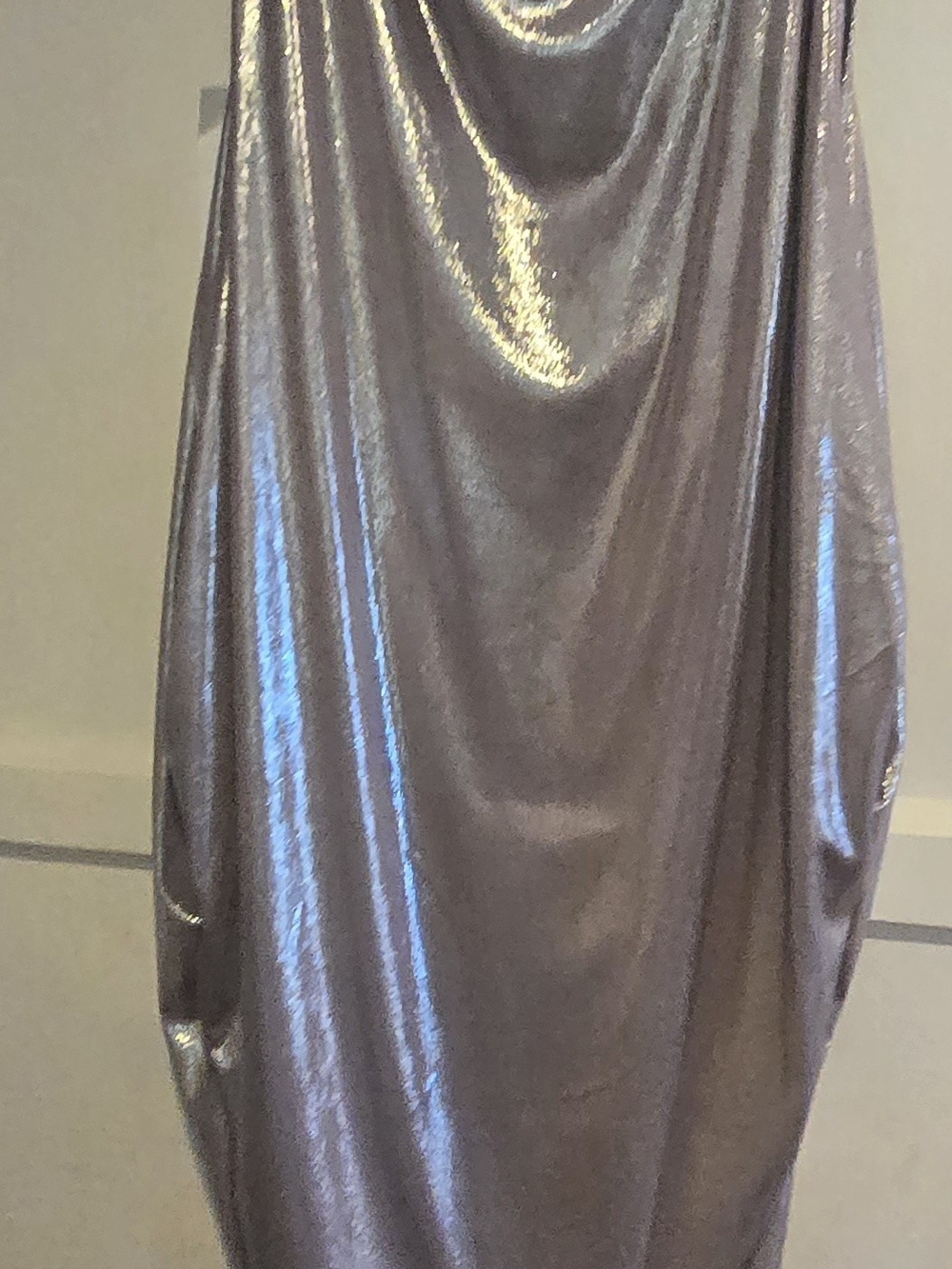 Anthropologie Metallic Lavender Sleeveless Blouse - 3X NWT